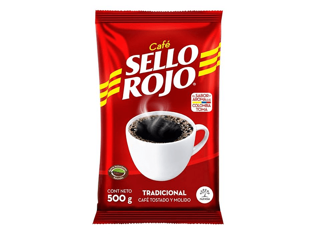 Café Sello Rojo 500 Gr Molido