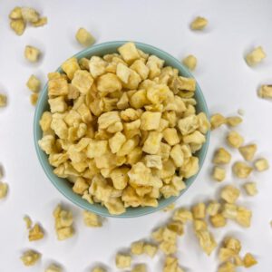 Manzana Deshidratada En Cubo