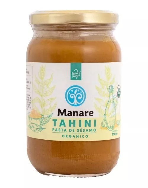 Tahini Pasta Sésamo Orgánico 330 Grs. Manare