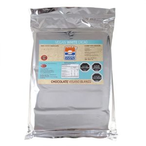 Barra de Chocolate Blanco Vegano 1 Kg.