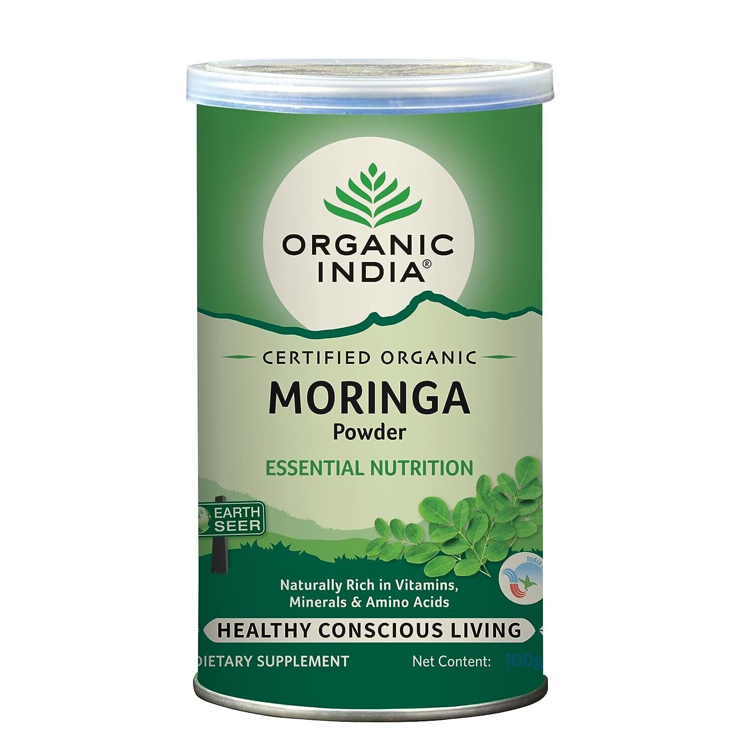 Moringa en Polvo 100 Gr. Organic India