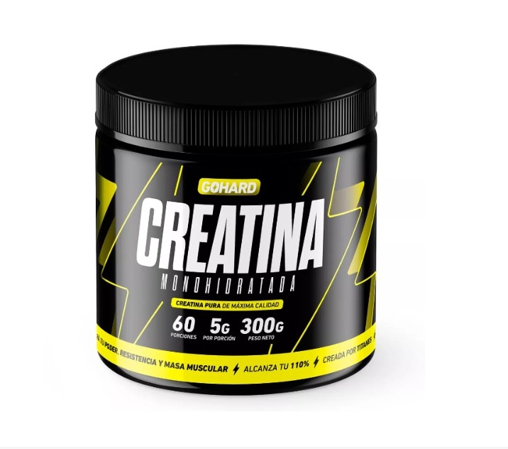 Creatina Monohidratada 300 Gr. Gohard.