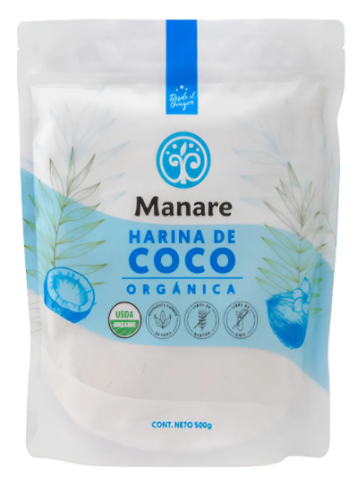 Harina De Coco Orgánica 500 gr.